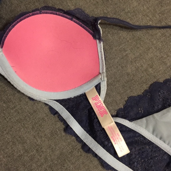 Pink VS Date Racerback Bra - Picture 3 of 5